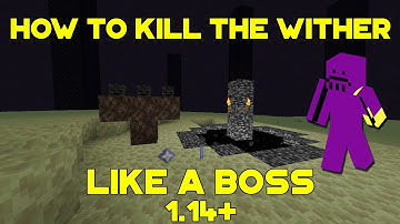 How to easily kill the Wither! Easy nether stars (read description)
