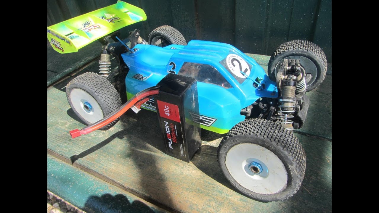 Track Test of - 4S 5000mAh 40C-80C FUSION HardCase LiPo (Xray 808 E)