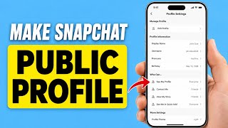 How to Get a Public Profile on Snapchat (2026 Tutorial) | Enable Public Profile Option Missing Fix