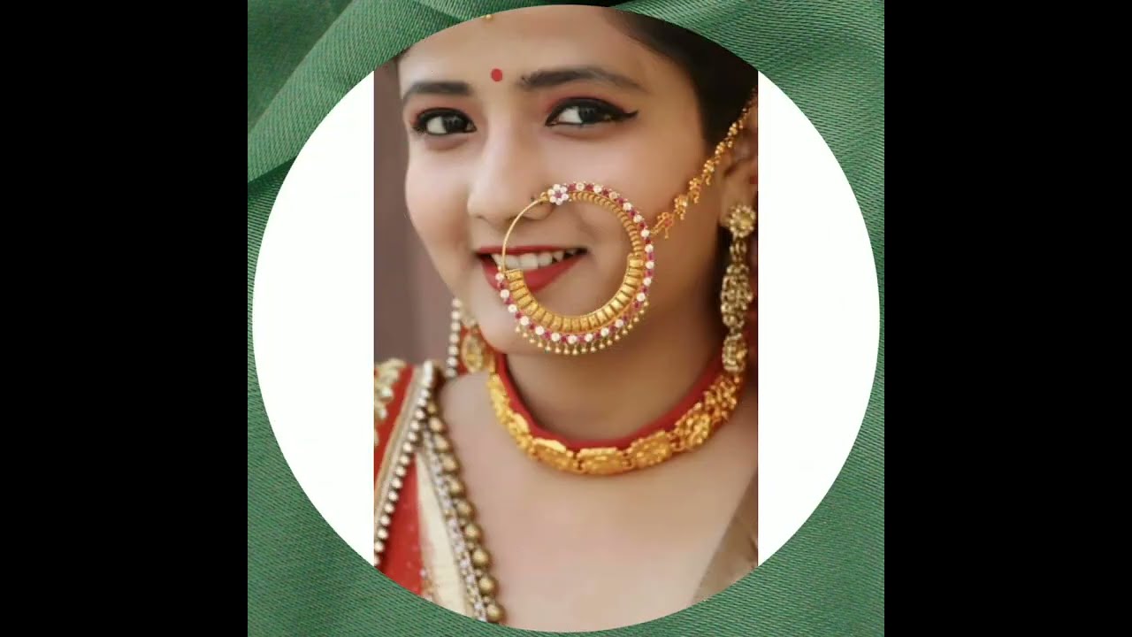 Buy JEWELOPIA Maharashtrian Diamond Banu Nath Ruby AD/CZ Non Piercing  Nathiya Nose Stud for Girls and Women at Amazon.in