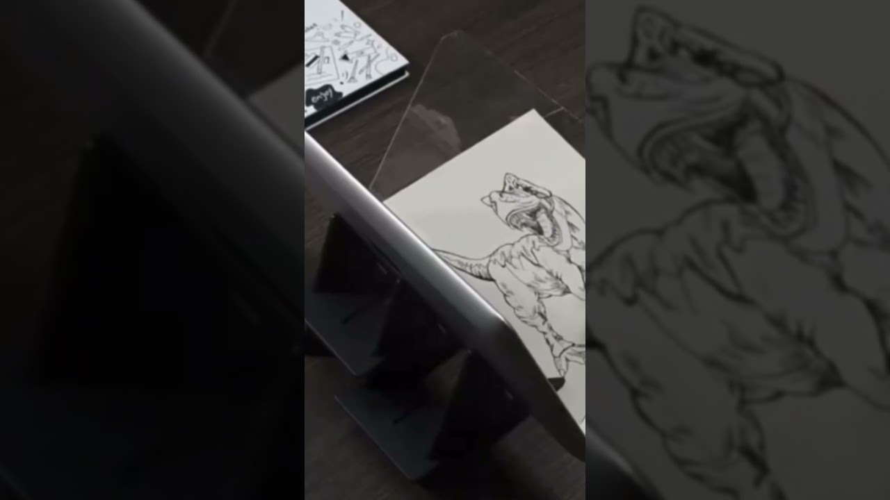 Tavoletta Ottica Per Disegno - Proiettore Da Disegno Con Specchio, Per Principianti E Artisti - Foto 3