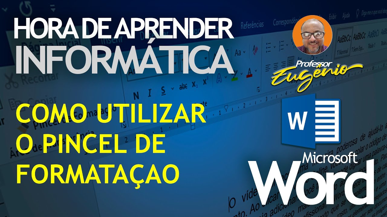 COMO UTILIZAR O PINCEL DE FORMATAÇÃO NO WORD - YouTube