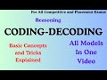 CODING-DECODING || REASONING || ALL MODELS IN 1 VIDEO || BASIC CONCEPTS & TRICKS ||