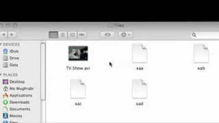 HowTo split large files and join them with Mac