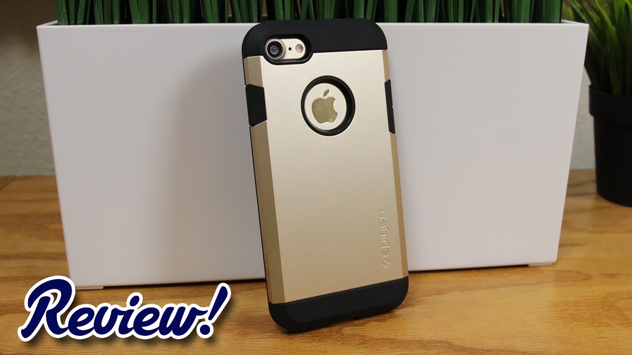 storting Heb geleerd Ontoegankelijk Review: Spigen Tough Armor iPhone 7 Case - YouTube