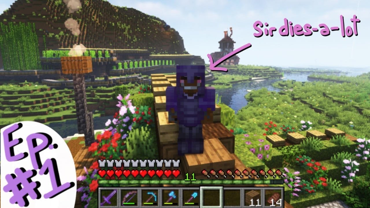 Minecraft Survival Lets Play Episode 1 - YouTube