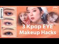 3 Red Velvet’s Psycho Inspired Eye Looks ✨Kpop Idol Eyebrows and Eye Makeup Tutorials