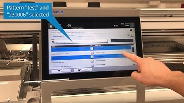 STOLL Desen Yükleme ve Kaydetme | Master Setup Kullanımı