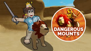 🦁 The new DANGEROUS MOUNTS gamepass UPDATE in the SURVIVAL GAME roblox! screenshot 5