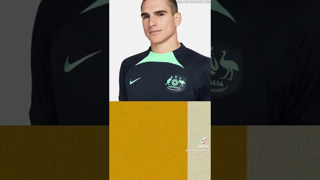 Australia 2022 World Cup Home & Away Kits 