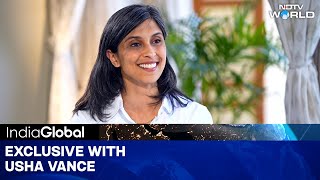 NDTV Exclusive With Second Lady Usha Vance | JD Vance & Family On Official Trip To India
