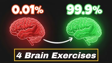 4 Simple Brain Exercises to Boost Your Brain Power and Focus
