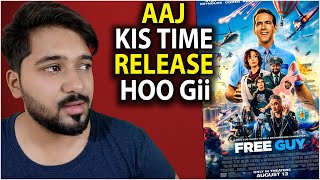 Free Guy Ott Release Time Free Guy Movie Release Time Free Guy Disney Plus Movie