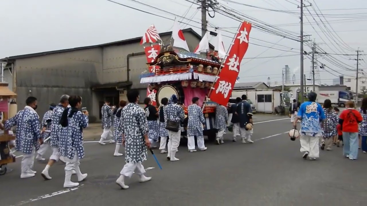 令和４年 豊原神社夏季大祭 向原巡行（日中編）