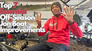 Top #7 Essential Off-Season Jon Boat Improvements