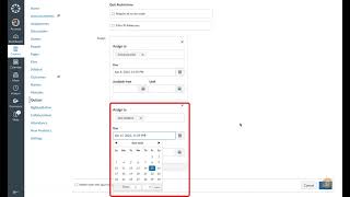Special Access Quizzes Canvas