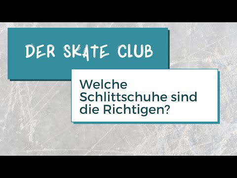 Video: Welche Schlittschuhe Sind Für Dich Bequem Auf Dem Eis