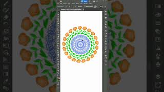 Easy Way to Repeat Objects in Circle in adobe illustrator cc Tutorial #shorts