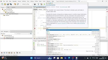 TUGAS KULIAH PEMPROGRAMAN ORIENTASI OBJEK (PBO/OOP) JAVA. PROYEK HELLO WORLD. 