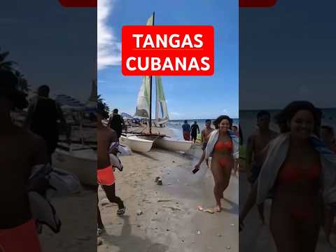 TANGAS DE #CUBANAS EN LAS PLAYAS DE CUBA #playascubanas #playa #despiertacuba