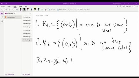 Determine if each is an equivalence relation. The relation takes a course with on the set of studen…