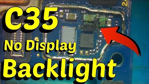 Realme C35 No Display Backlight Repair 👍#C35 #backlight
