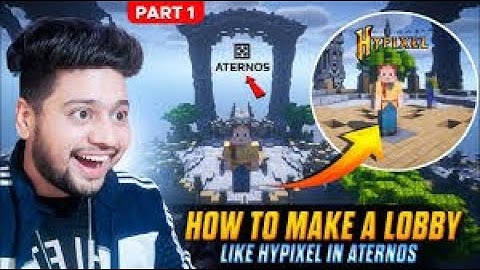 Make a Server Like Hypixel In Aternos Part 1 || TG WARRIOR
