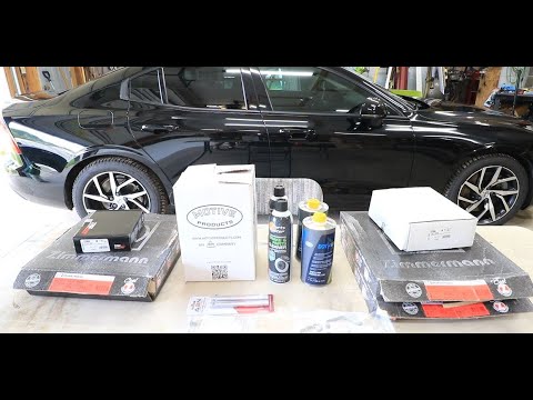 Replacing Brake Pads And Rotors On A Volvo S60, XC60,S90, XC90