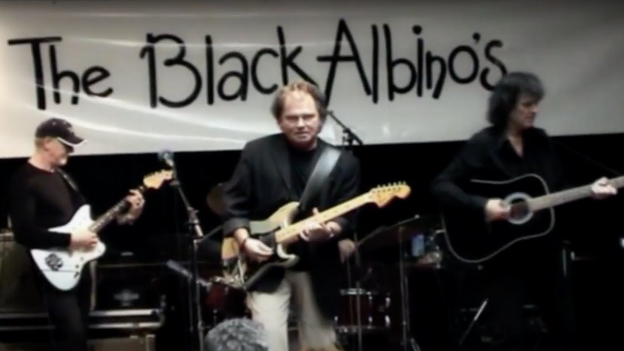 The Black Albino's Concert - Guitar rock 'n roll music Ft. Rene and his Alligators rock and roll