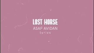 Asaf Avidan - Lost Horse (letra - lyrics)