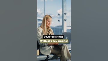 9 AI Tools that will make your smarter. #AITools #AIForLearning #AIForCreativity #AIForProductivity