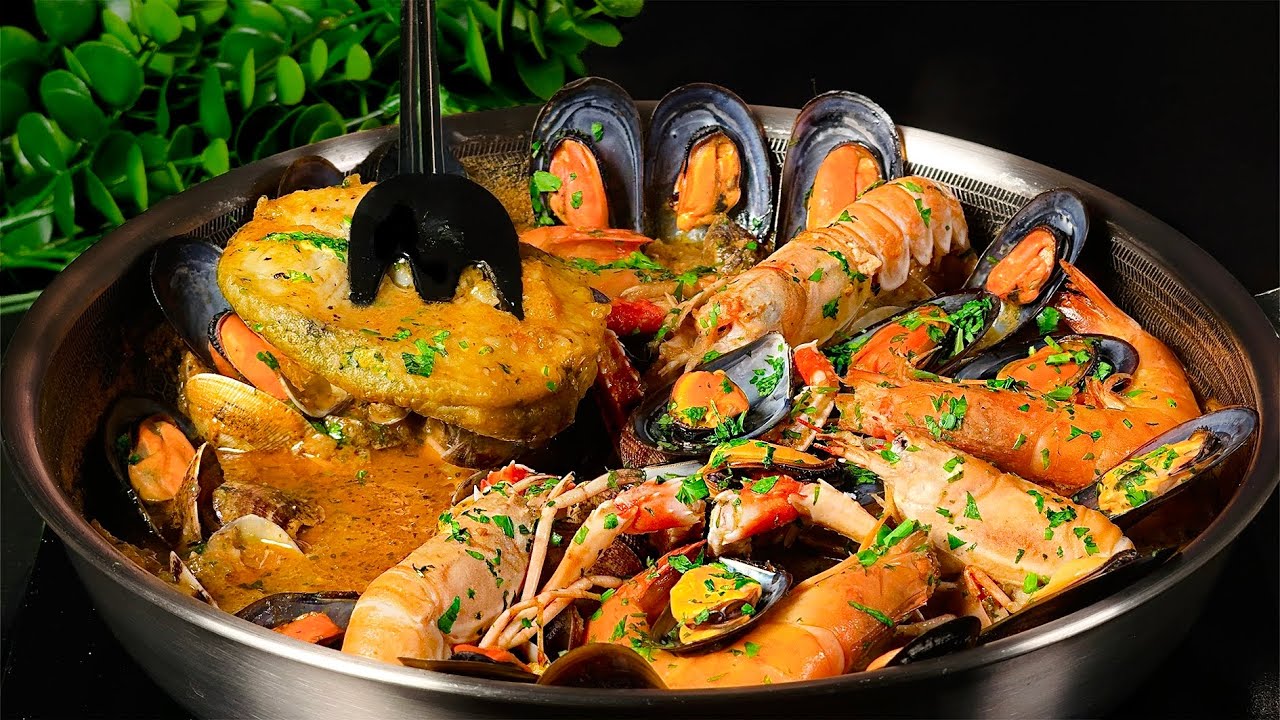 Impress Your Guests With This Easy Spanish Seafood Feast!