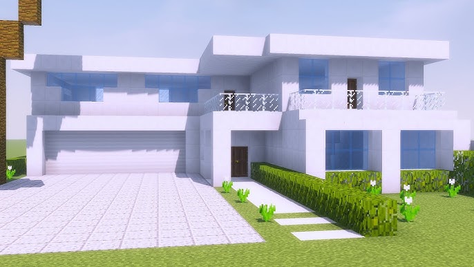 Minecraft: Casa Moderna no Superplano para Download #3 [TUTORIAL] 