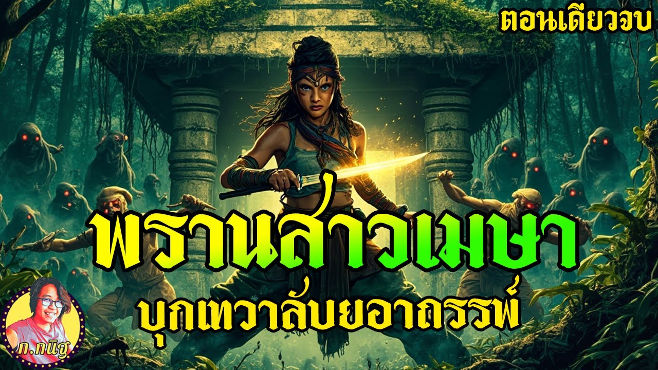 พรานสาวเมษา บุกเทวาลัยอาถรรพ์ ฟังยาว ตอนเดียวจบ