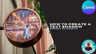 How to Create a Text Shadow Effect in Canva
