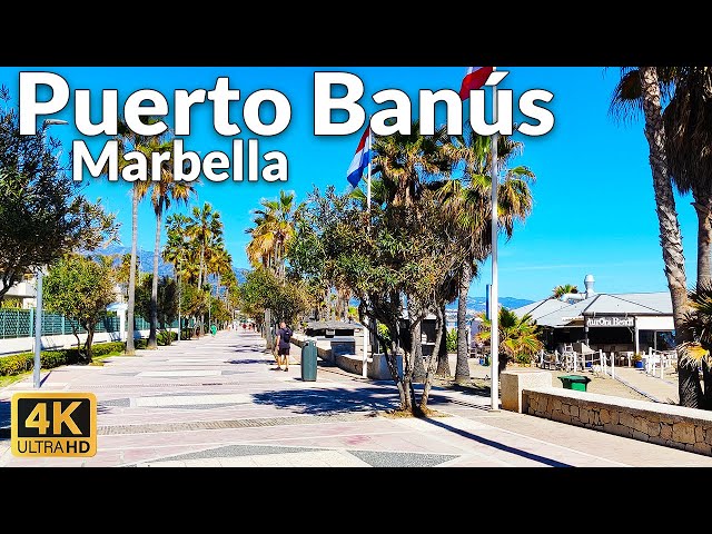 🇪🇸 Marbella Spain Walk Puerto Banus