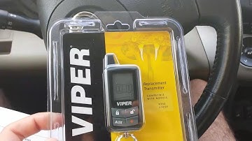 How to pair & Program VIPER 2-Way Pager remote control (7345V)  [HD]