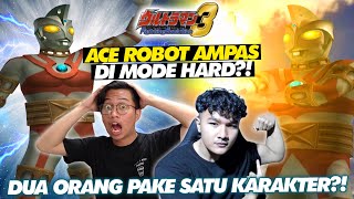 Download Lagu CHALLENGE PAKE ACE ROBOT DI MODE HARD?! KARAKTER AMPAS! DIKENDALIIN DUA ORANG! [Ultraman FE3 #26] MP3