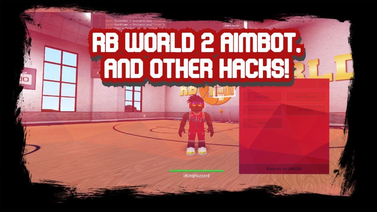 Aimbot Hack Rob Lox Rbworld 2 2018