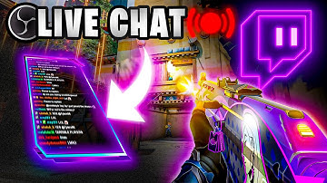 HOW TO: Add Twitch Chat Overlay to OBS Studio!