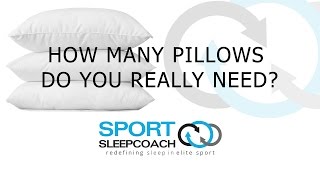 How many pillows do we really need?