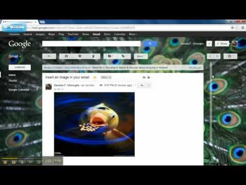 Video: Hur Man Sätter In En Bild I Ett E-postmeddelande