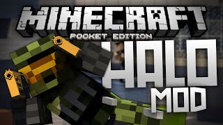 EPIC GUNS, ENERGY SWORDS, & MORE!!! - Halo Mod for MCPE! - Minecraft PE (Pocket Edition) screenshot 2