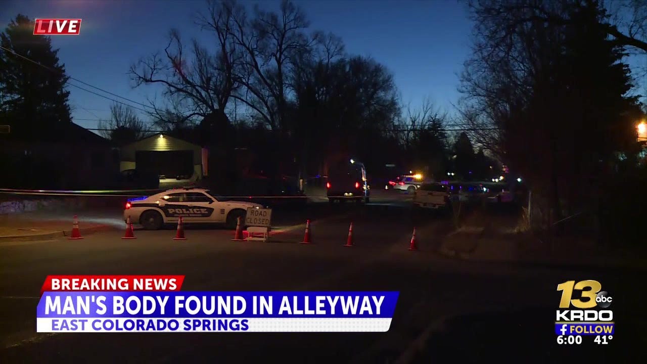 Man found dead in alleyway near Uintah Street after shots fired YouTube
