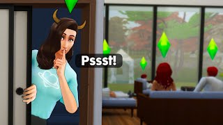 Sims aber ich muss HEIMLICH bei meinen Nachbarn leben! Sims Parasite Challenge screenshot 3