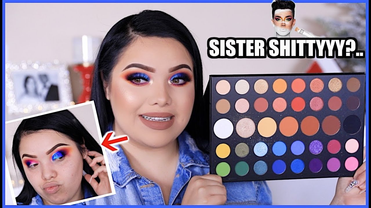 The real tea.. James Charles X Morphe Palette YouTube