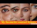 Requested!! My favourite contact lens collection!!Most natural!!