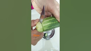 Simple technique to remove bitterness from Cucumber                            like share subscribe