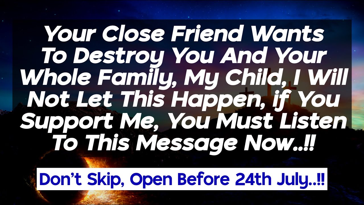 🛑 God Message For You Today | I See Your Prayer, You Just Listen To Me | Lord Jesus Helps