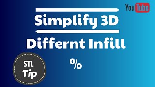 Celebrity Different Infills in the Same Print - Simplify 3D Wealth